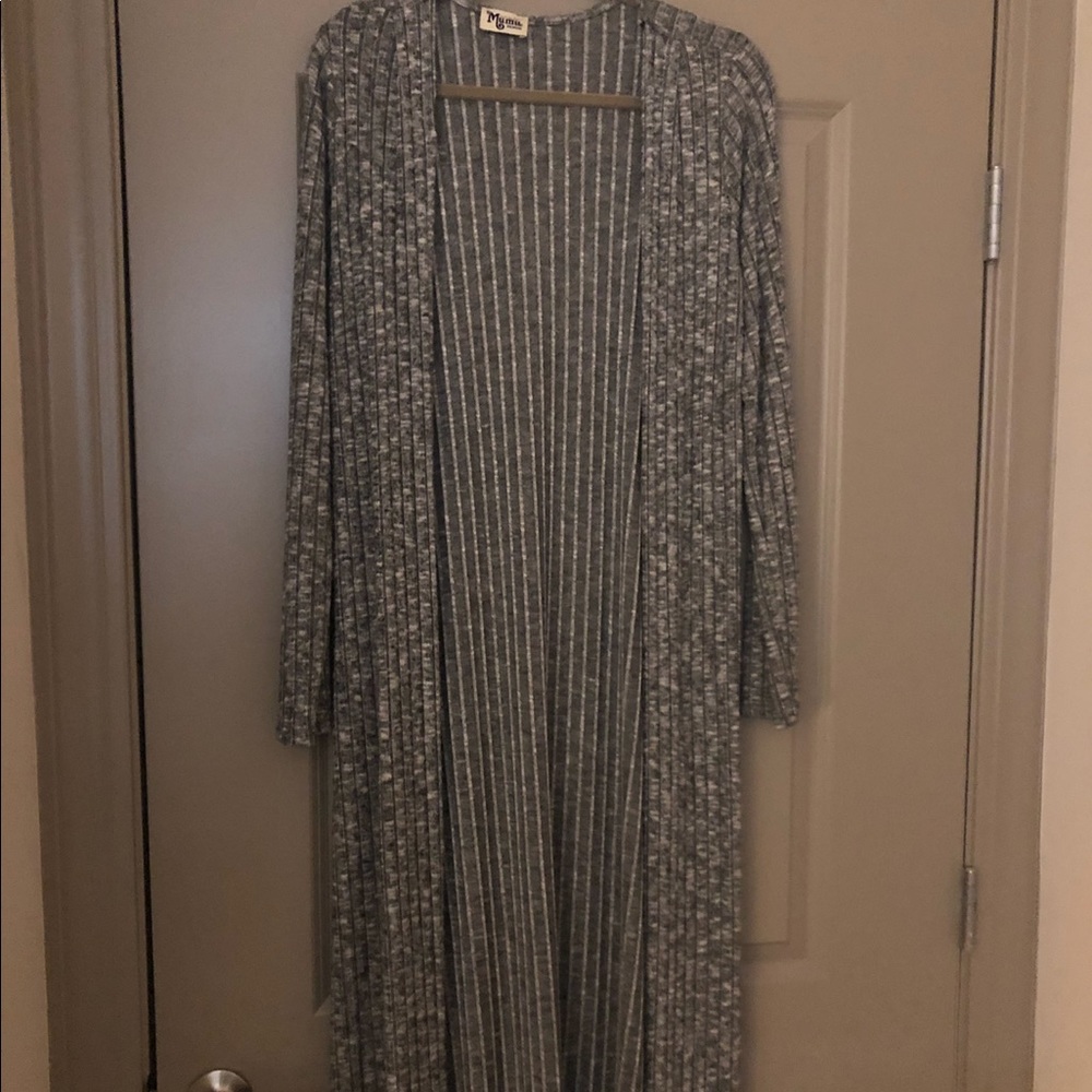 Show Me Your Mumu grey duster sweater